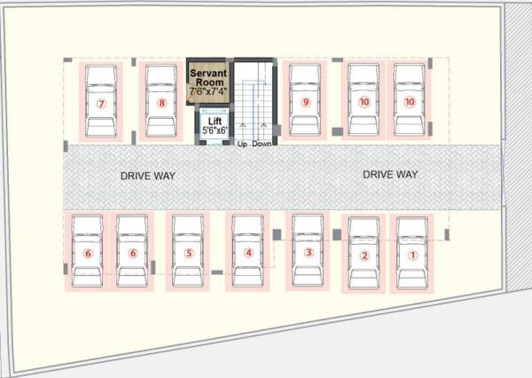 Images for Cluster Plan of Rami Bharavi Residency