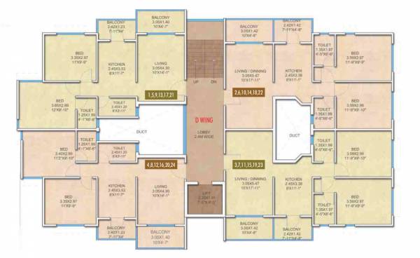  mangalum Nirmans Mangalum Cluster Plan