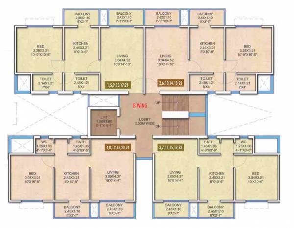  mangalum Nirmans Mangalum Cluster Plan