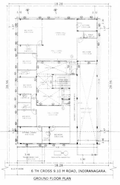  24-defence-colony Ground Floor Plan
