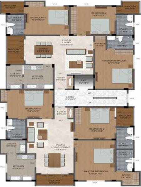 Images for Cluster Plan of Sumanth Sreshta