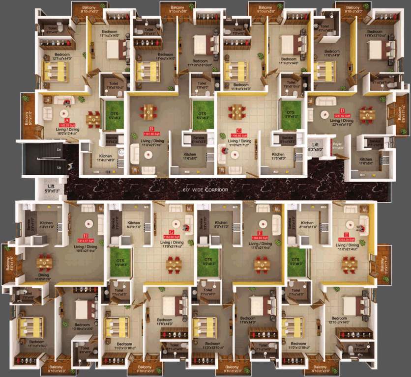 Images for Cluster Plan of Abhimanyu Dream Homes