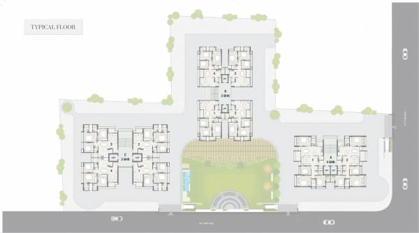 Images for Cluster Plan of Satyam Skyline II