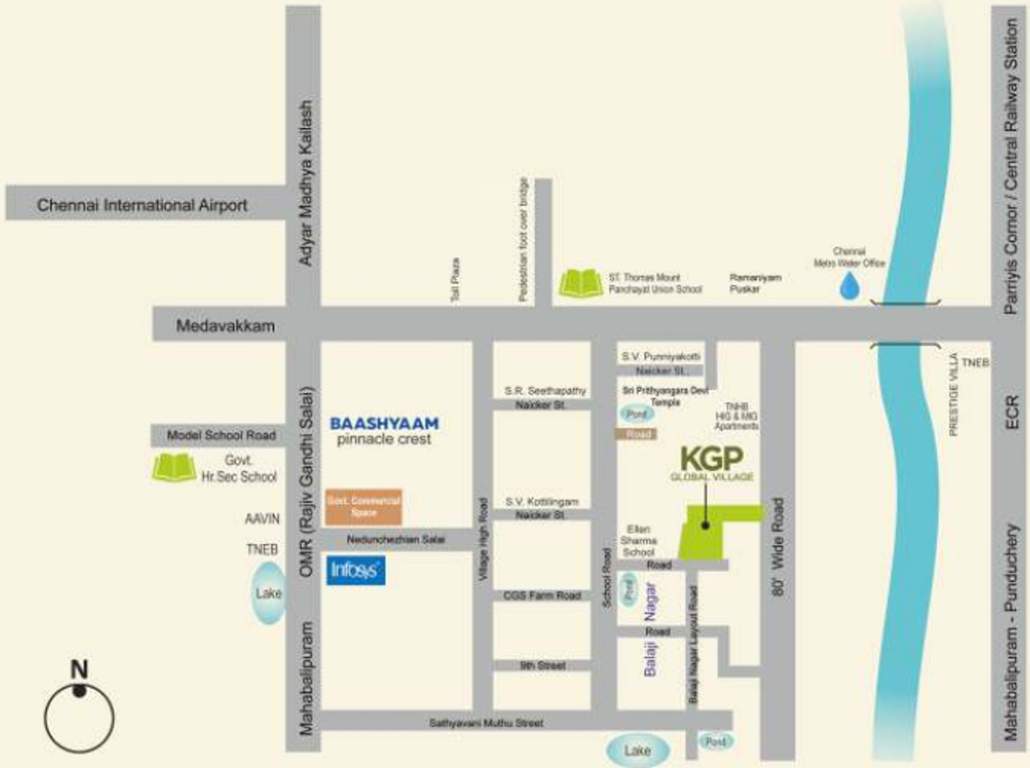  global village Location Plan