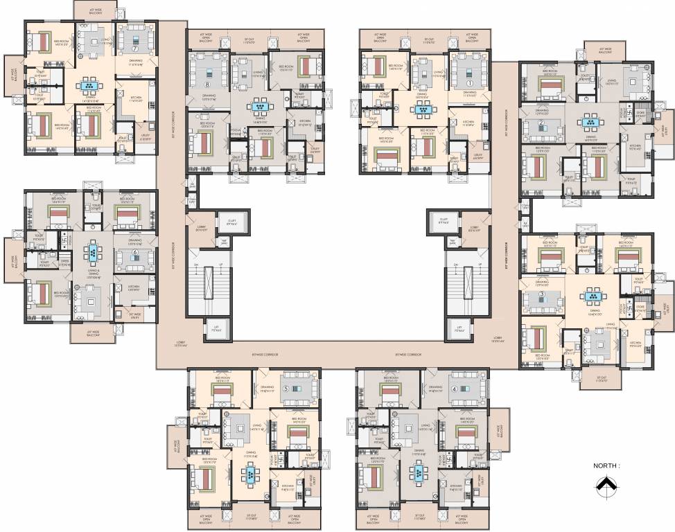 Images for Cluster Plan of Sri Aditya Athena