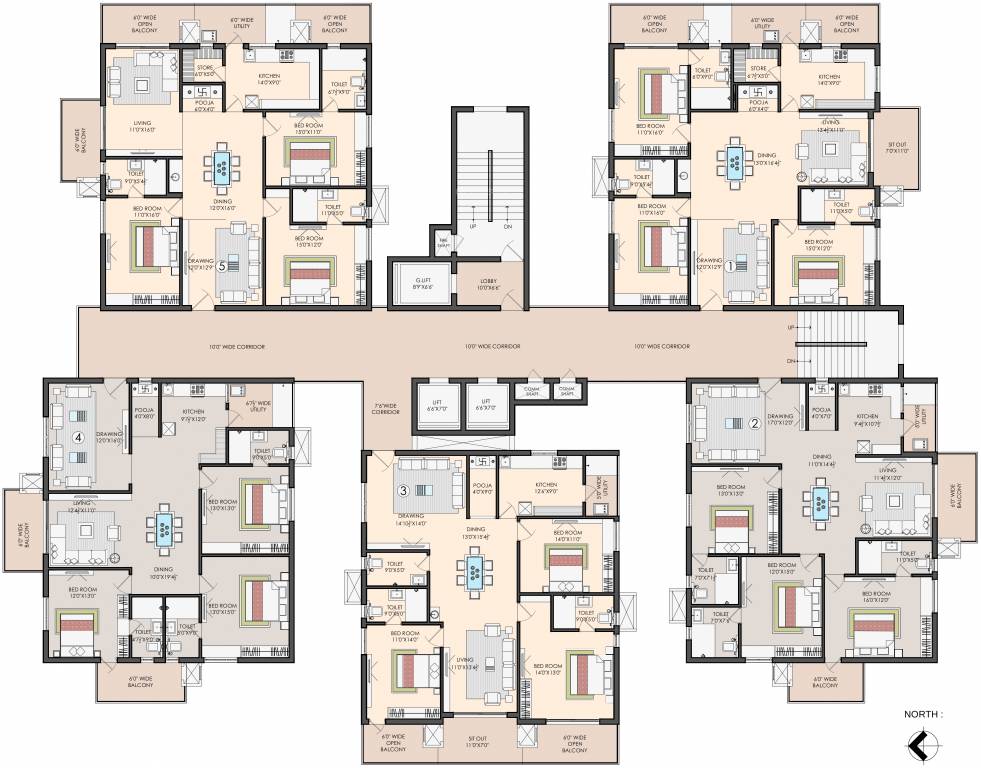 Images for Cluster Plan of Sri Aditya Athena