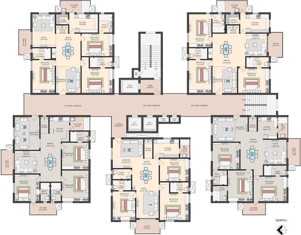 Images for Cluster Plan of Sri Aditya Athena