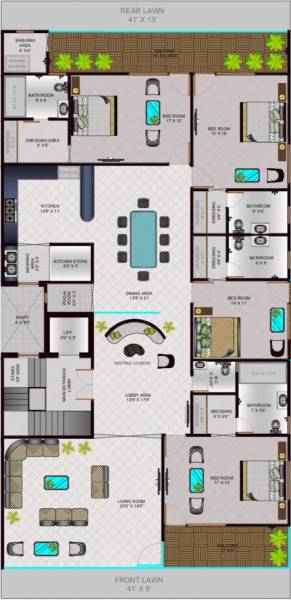 Images for Cluster Plan of Lord Krishna Royal Floors