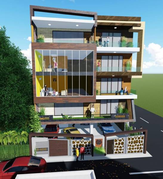 Images for Elevation of Lord Krishna Royal Floors