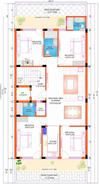 Images for Cluster Plan of Lord Krishna Royal Floors 3