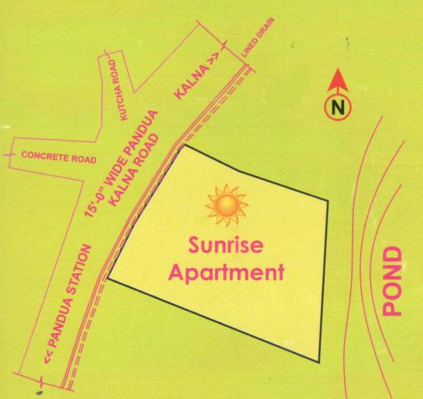 Images for Location Plan of Mondal Sunrise Apartment