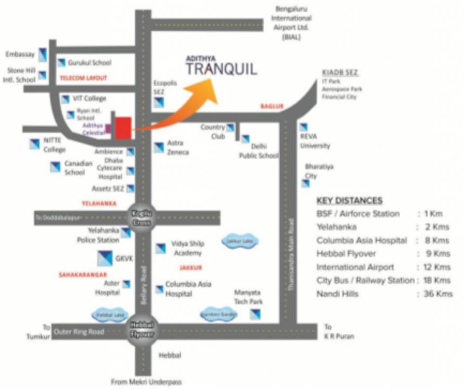 Images for Location Plan of Adithya Tranquil