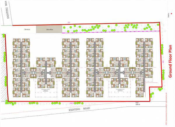 Images for Cluster Plan of Disha Courtyard