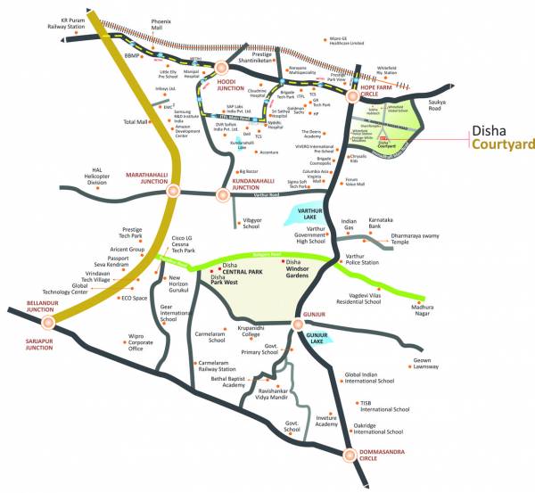 Images for Location Plan of Disha Courtyard