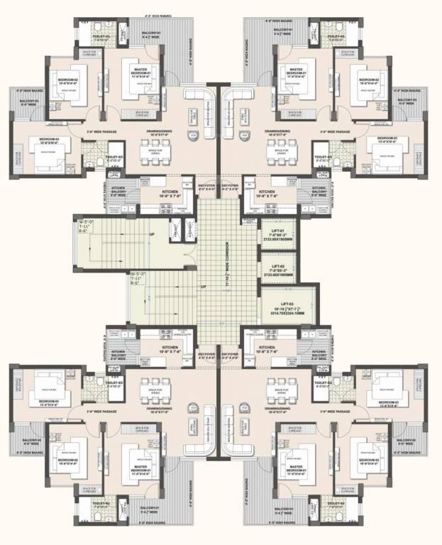  escon primera phase 1 Cluster Plan