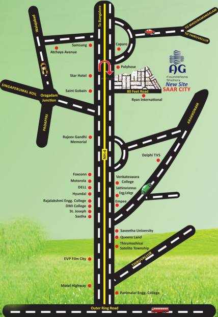 Images for Location Plan of Saar Eta Saar City