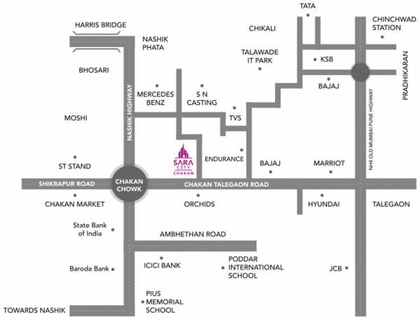 Images for Location Plan of Sara City C Phase