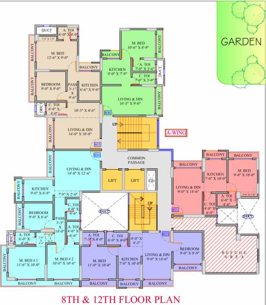  dange-crown-a-wing Images for Cluster Plan of Dange Dange Crown A Wing