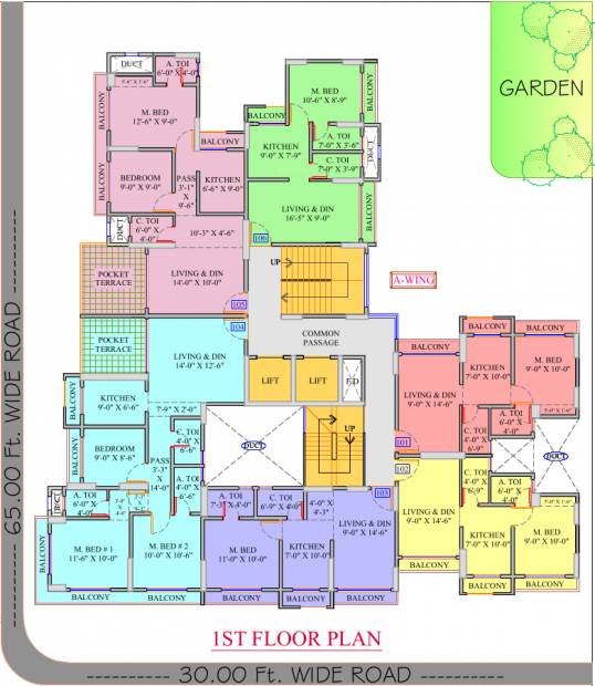  dange-crown-a-wing Images for Cluster Plan of Dange Dange Crown A Wing