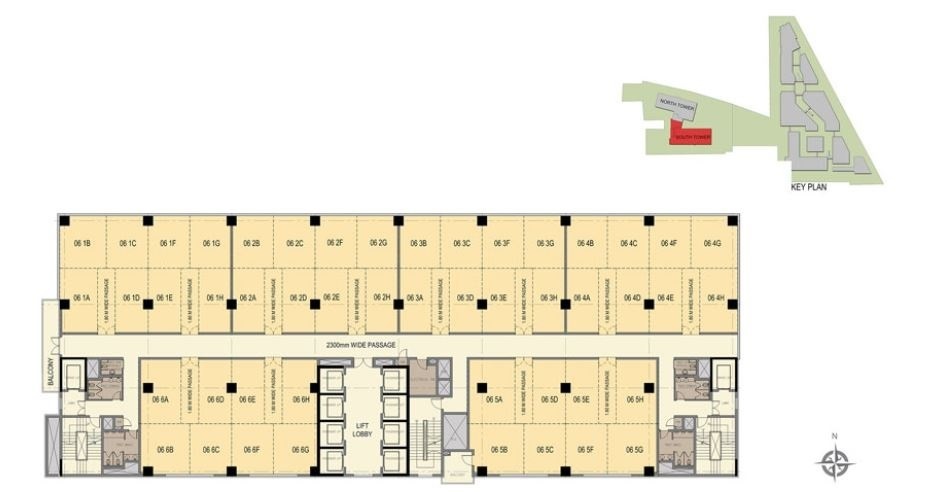  urbana business park Cluster Plan