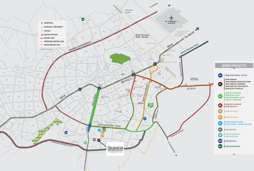 Images for Location Plan of M3M Urbana Business Park
