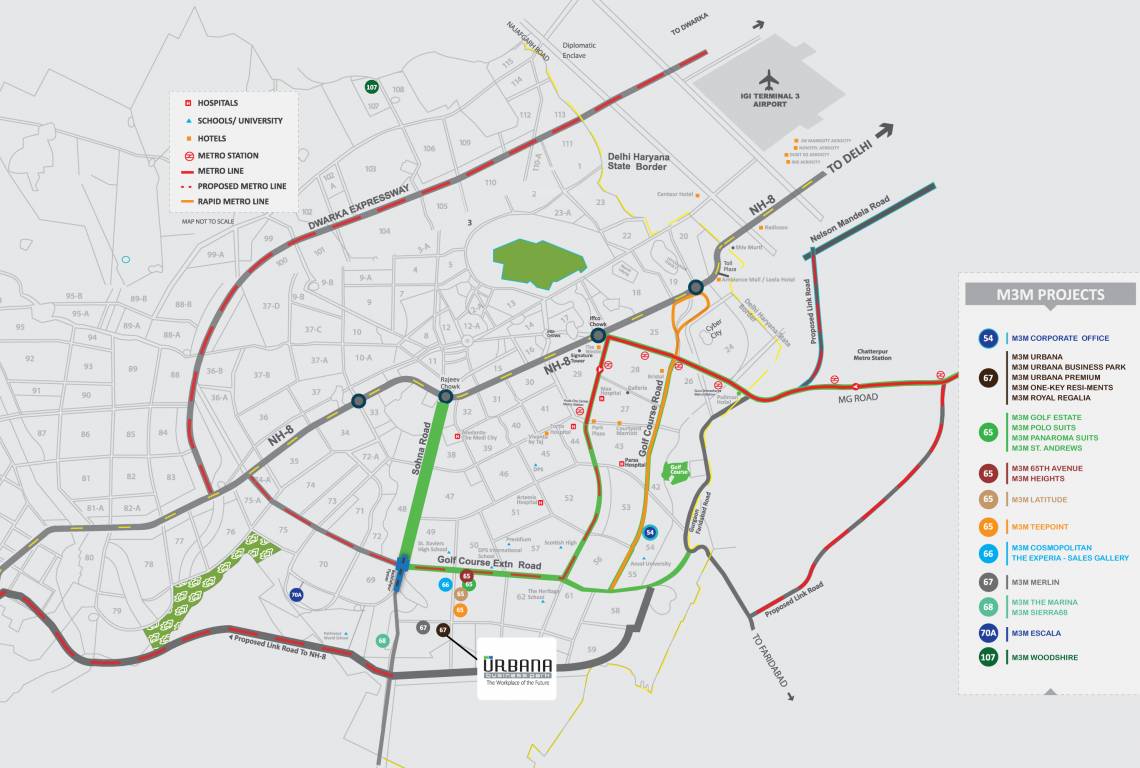 Images for Location Plan of M3M Urbana Business Park