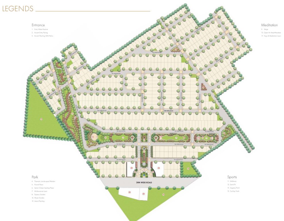 global city Layout Plan