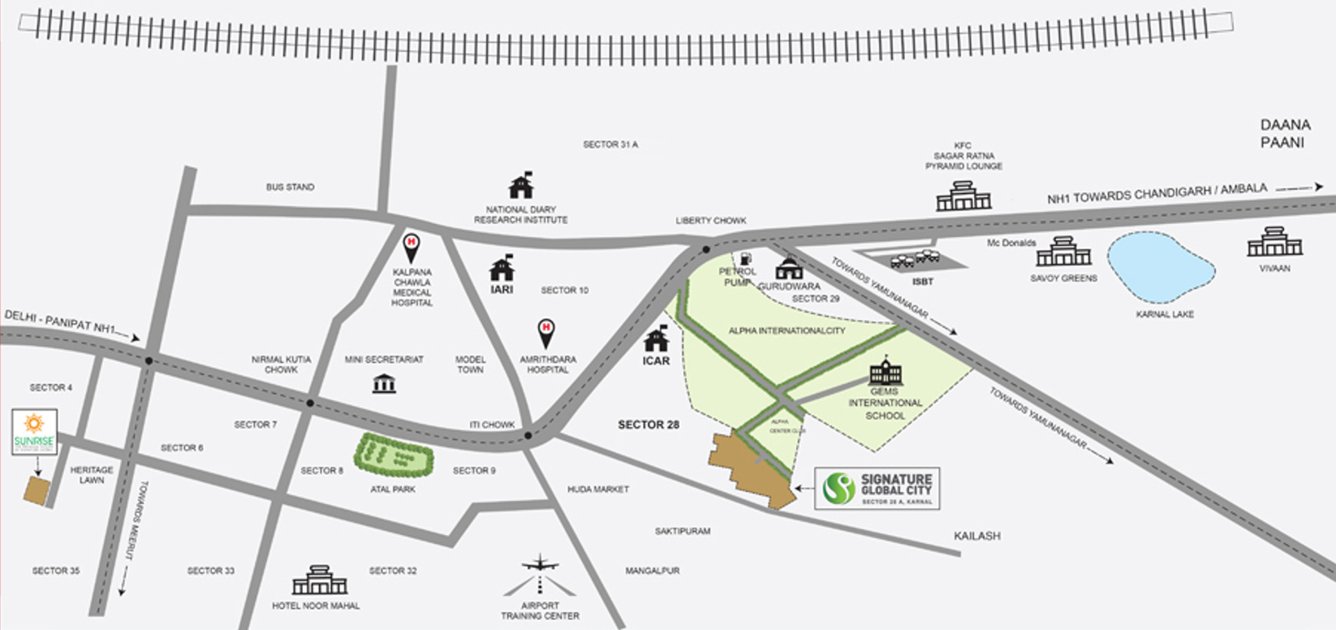 Images for Location Plan of Signature Global City