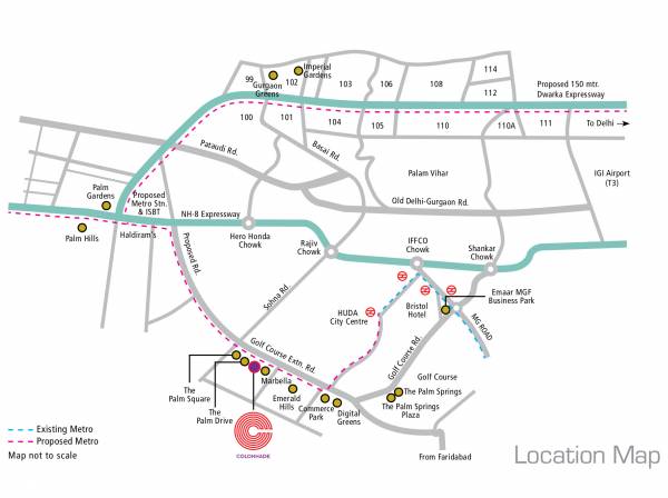  colonnade Location Plan