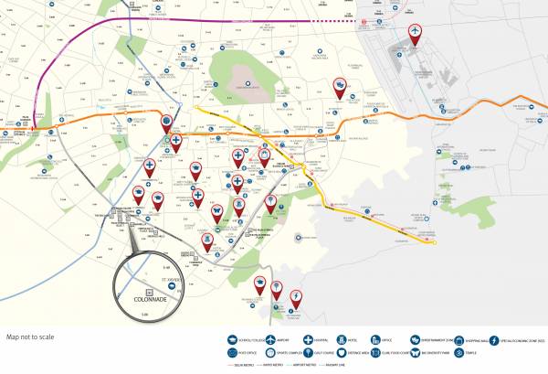 Images for Location Plan of Emaar Colonnade