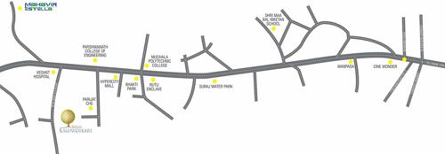 Images for Location Plan of Damji Shamji Mahavir Kalpavruksha Wing J Phase 2