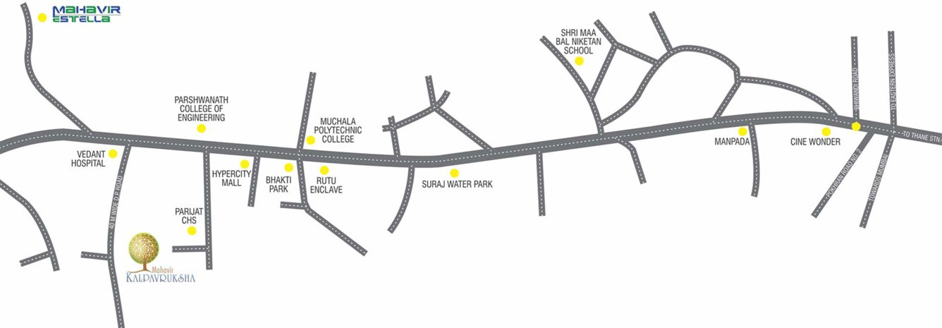 Images for Location Plan of Damji Shamji Mahavir Kalpavruksha Wing J Phase 2