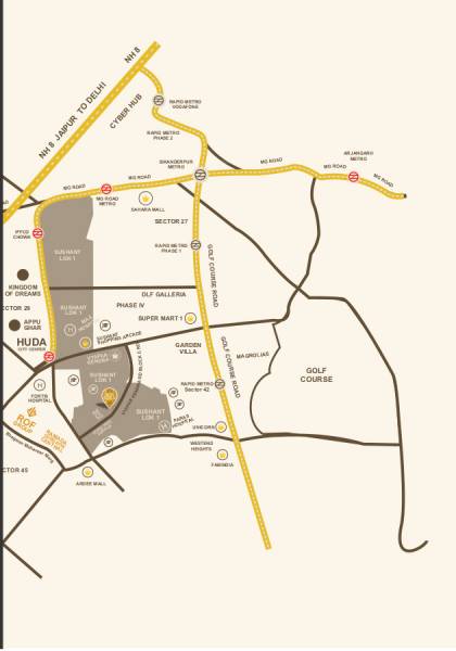  portico Location Plan