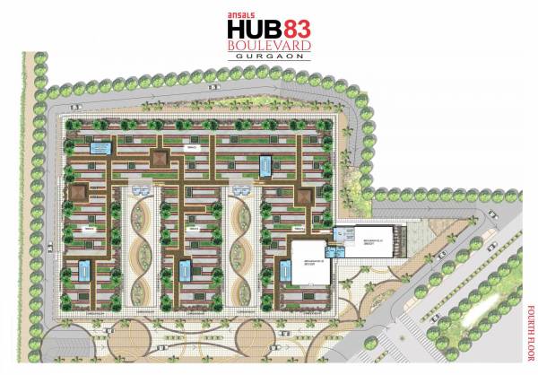 Images for Cluster Plan of Ansal Ansal Hub 83 Boulevard