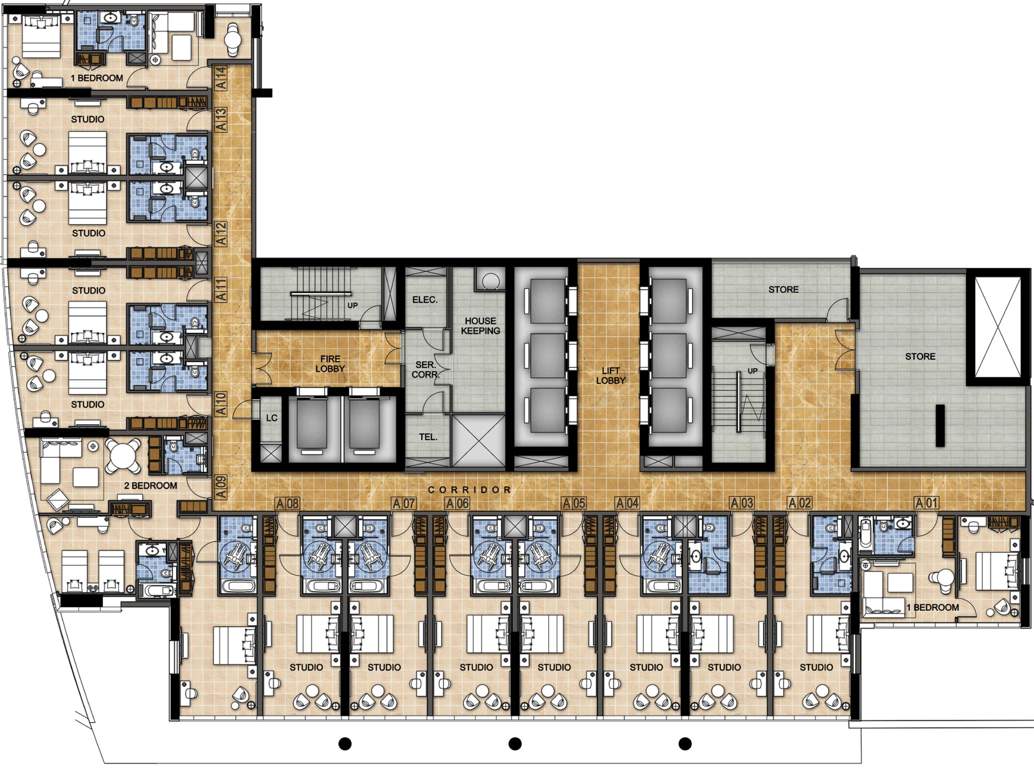 Images for Cluster Plan of Damac Hills Artesia