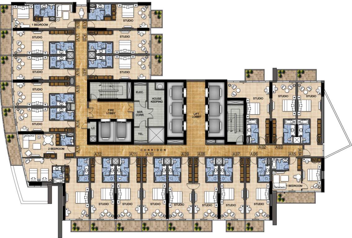Images for Cluster Plan of Damac Hills Artesia