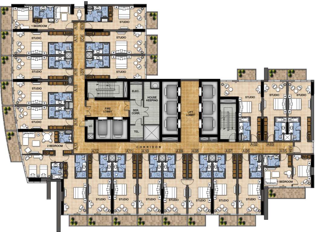 Images for Cluster Plan of Damac Hills Artesia