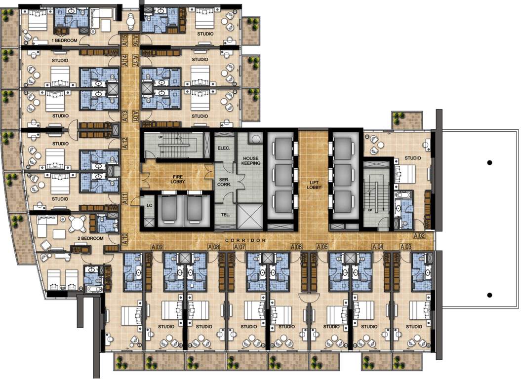 Images for Cluster Plan of Damac Hills Artesia