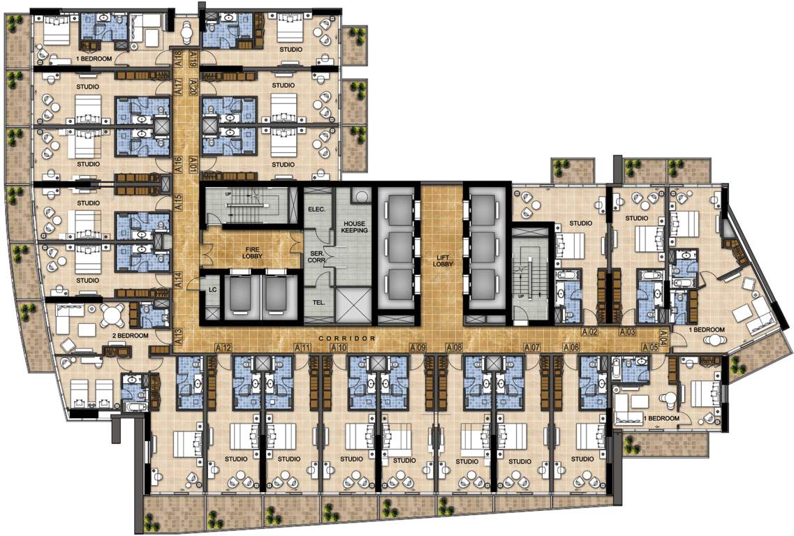 Images for Cluster Plan of Damac Hills Artesia