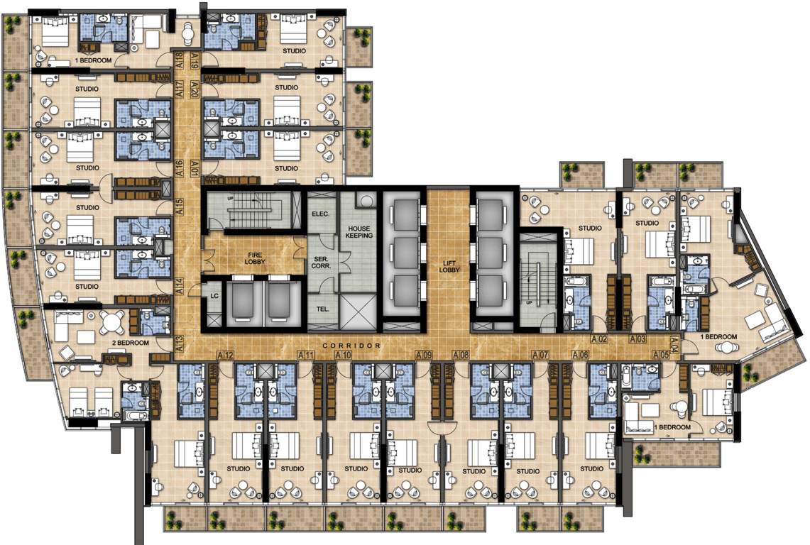 Images for Cluster Plan of Damac Hills Artesia