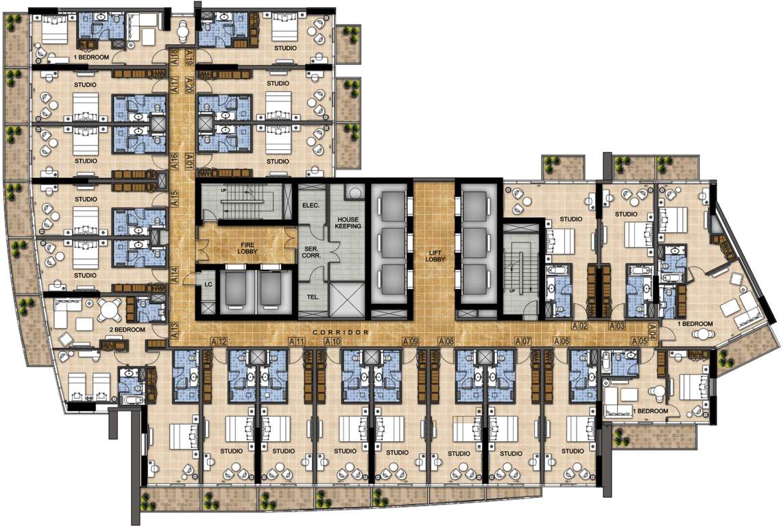 Images for Cluster Plan of Damac Hills Artesia