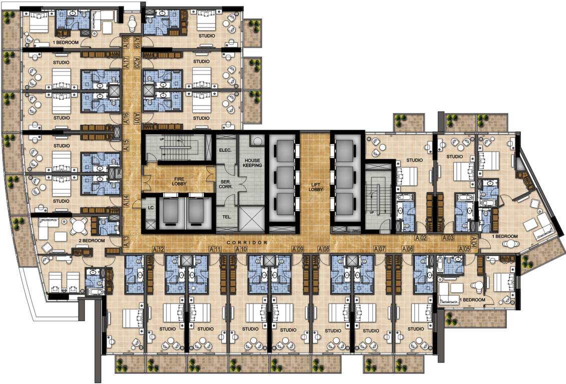 Images for Cluster Plan of Damac Hills Artesia