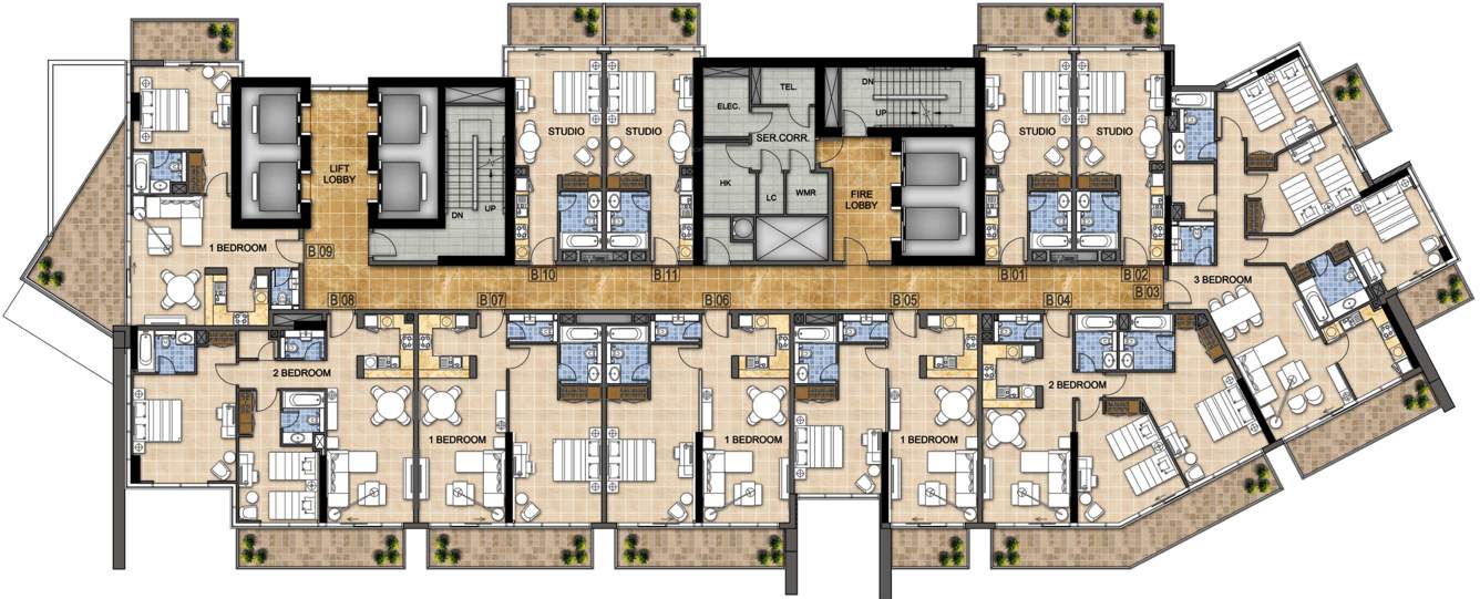 Images for Cluster Plan of Damac Hills Artesia