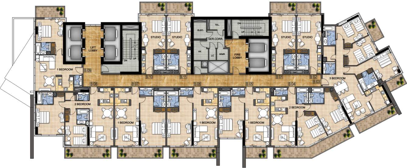 Images for Cluster Plan of Damac Hills Artesia