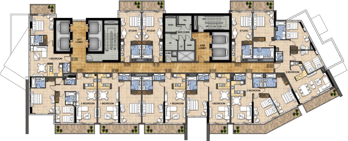 Images for Cluster Plan of Damac Hills Artesia