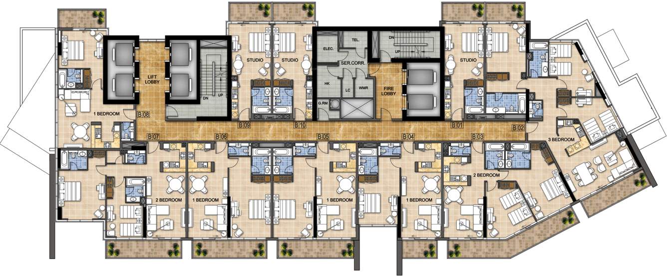 Images for Cluster Plan of Damac Hills Artesia