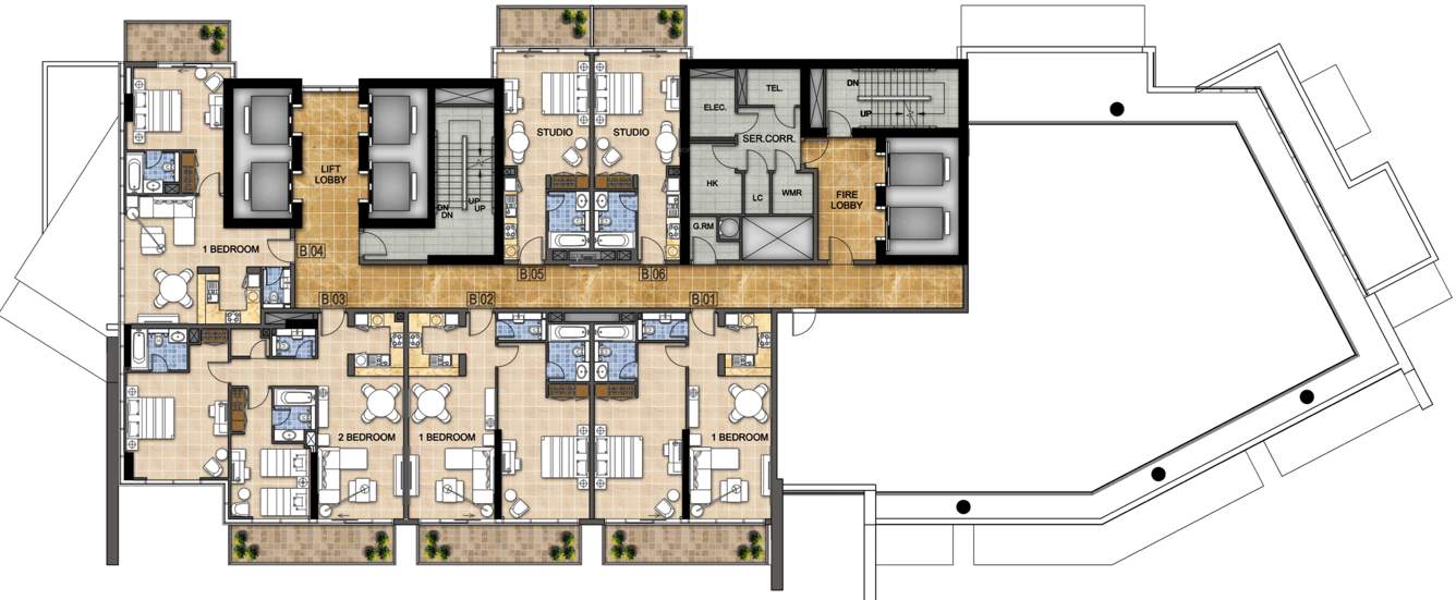 Images for Cluster Plan of Damac Hills Artesia