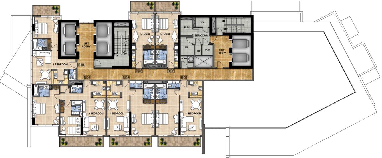 Images for Cluster Plan of Damac Hills Artesia
