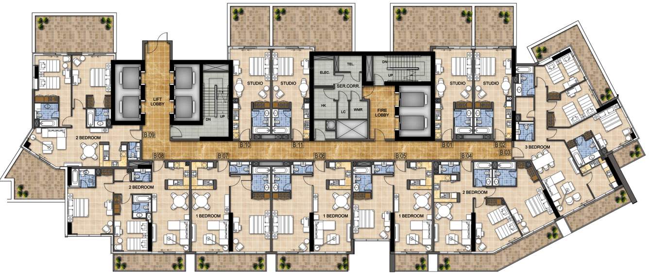 Images for Cluster Plan of Damac Hills Artesia