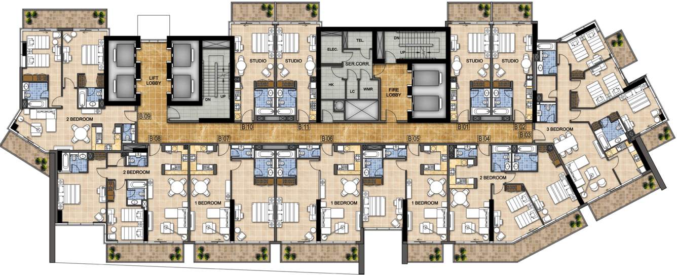 Images for Cluster Plan of Damac Hills Artesia